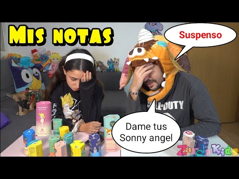 MIS NOTAS!! -Suspendo- Papa ME QUITA MIS SONNY ANGEL