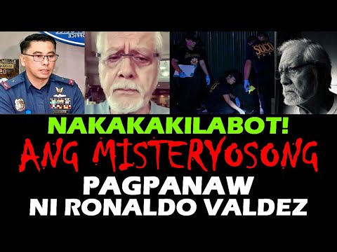 RONALDO VALDEZ VIDEO FOOTAGE | ANG MISTERYOSONG PAGPANAW NI RONALDO VALDEZ CAUSE OF DEATH | RIP