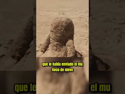 Este muñeco de nieve se enamoro del muñeco de arena 🏖️☃️😲