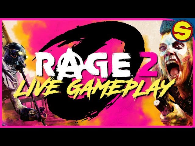 RAGE 2 LIVE GAMEPLAY