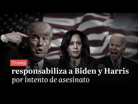 Últimas Noticias | Trump responsabiliza a Biden y Harris por intento de asesinato