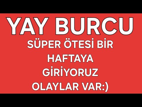 7 - 13 TEMMUZ HAF. YAY BURCU TAROT FALI #AŞK #İŞ #PARA SÜPER ÖTESİ BİR HAFTAYA GİRİYORUZ OLAYLAR VAR