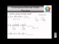 Basic Arithmetic and Order of Operations