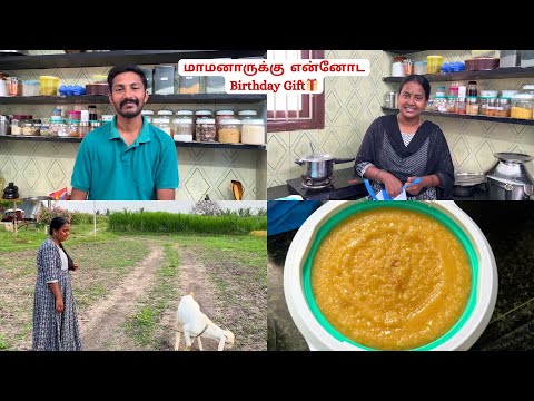 மாமனாருக்கு  என்னோட Birthday Gift🎁| வெற்றி மொட்டை அடிக்கபோறாரு😂 | Vetri Priya Vlogs