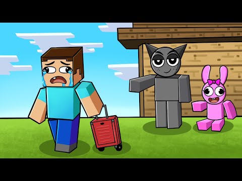 ¡NOOB vs sprunkis! 😭 MINECRAFT