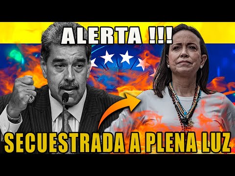 ÚLTIMO!🔥 MADURO CAPTURÓ A MARIA CORINA MACHADO 🔥