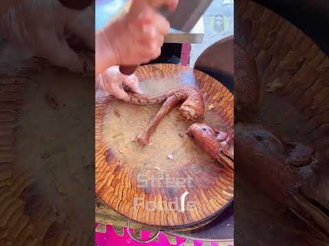 Cutting Braised Goose Wings｜Street Food