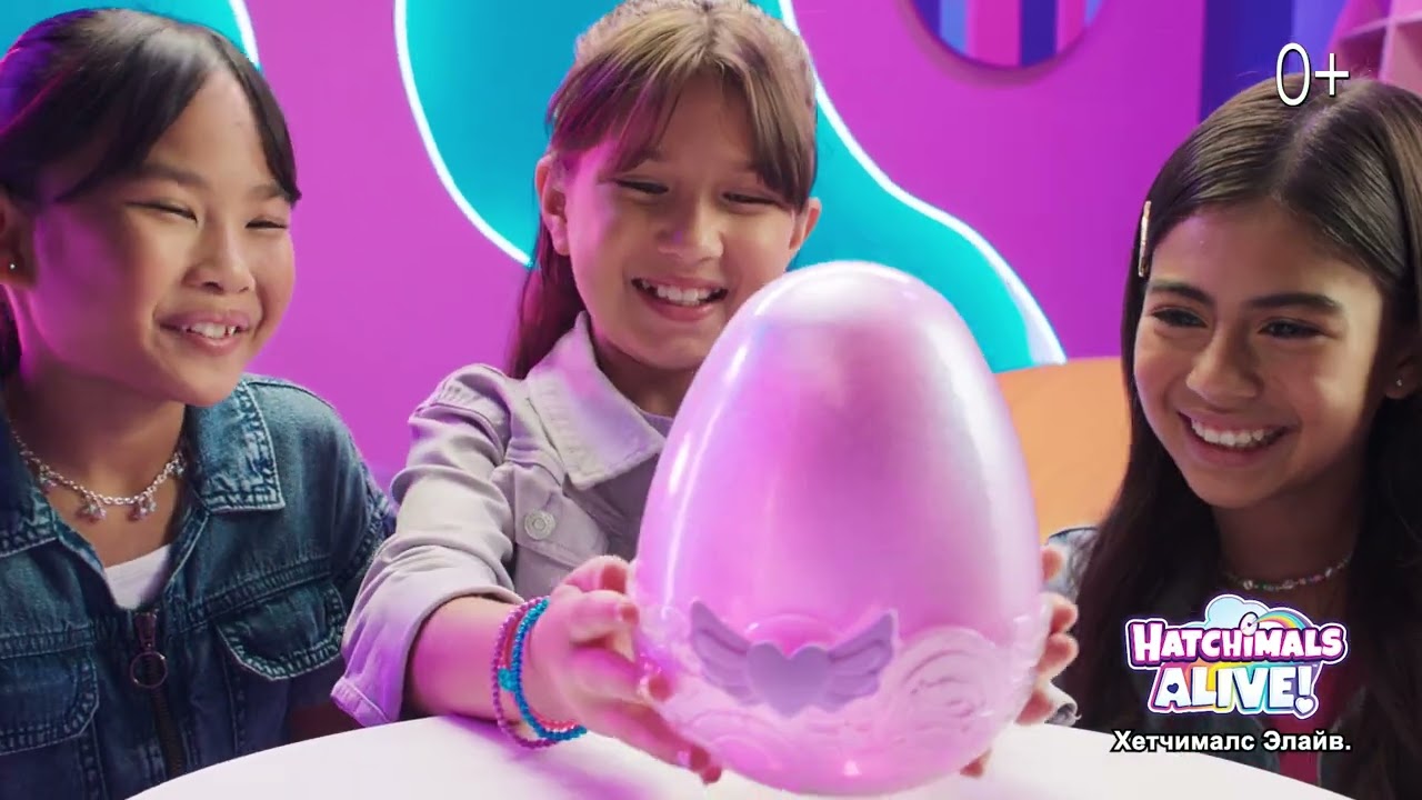 Игрушка-сюрприз Hatchimals Дракон в яйце интерактивная в ассортименте  - видео