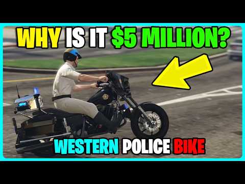 Why Is The Western Police Motorcycle Worth $5 Million? GTA 5 Online