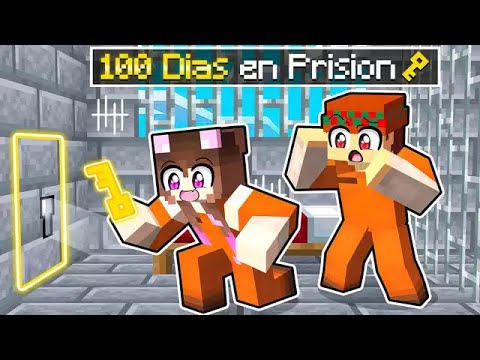 SOBREVIVIMOS 100 DÍAS en una PRISIÓN 😱👮🏻‍♂️🚨| MINECRAFT con SILVIOGAMER