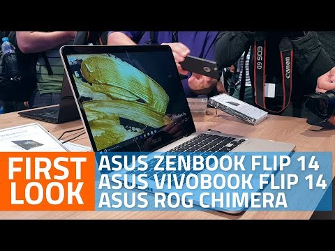 (ENGLISH) Asus ZenBook Flip 14, Asus VivoBook Flip 14, Asus ROG Chimera First Look