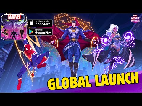 MARVEL Mystic Mayhem | GLOBAL LAUNCH -Gameplay (Android, iOS)