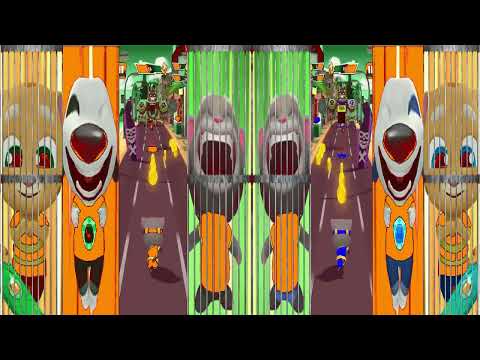 TALKING TOM HERO DASH -- TOTAL ORENGE ALL CHARACTER BOSS FIGHT MIRROR MODE & FUNNY FAIL