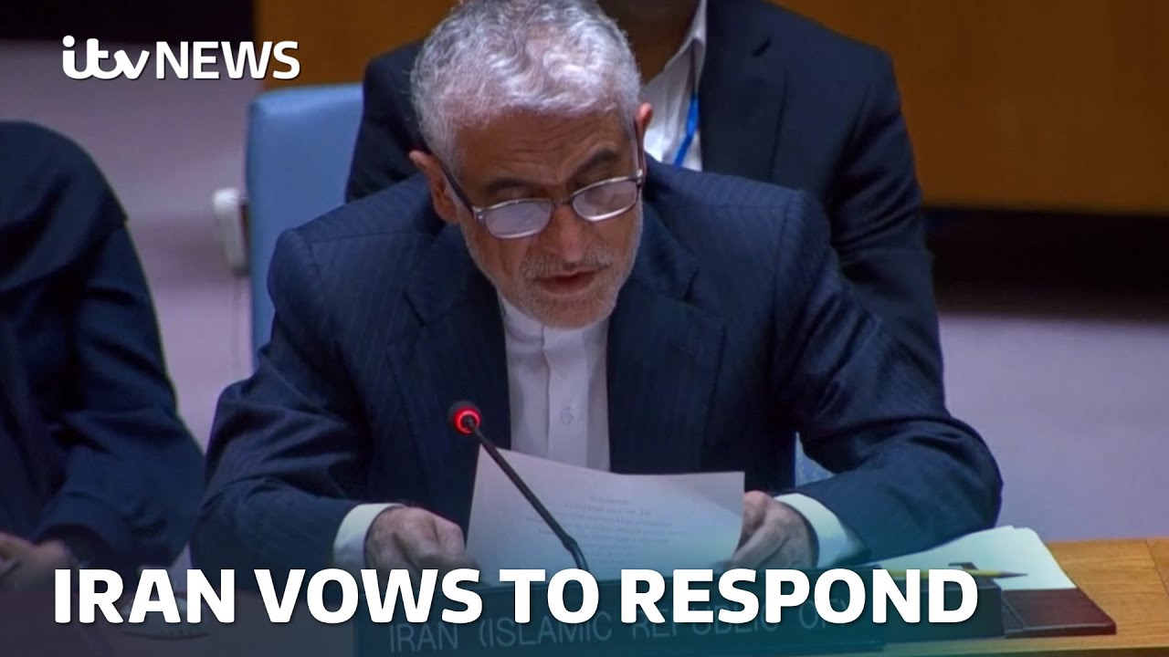 Iran vows ‘proportionate’ response to US, Trump defends claim nuclear sites ‘obliterated’ | ITV News