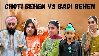 Choti Behen Vs Badi Behen | RS 1313 SHORTS | Ramneek Singh 1313