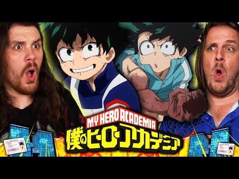 **MY HERO ACADEMIA** Episode 4 & 5 Reaction