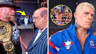 Brock Lesnar & Paul Heyman UNLEASH Massive TRAP On Seth Rollins! (Cody Rhodes Gets CAUGHT)