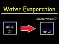 Concentration and Volume Relationships