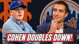 Mets Owner Steve Cohen DOUBLES DOWN Discussing David Stearns Future As Mets POBO!
