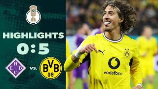 BVB cruise past HEBC in Hamburg! | HEBC Hamburg vs Borussia Dortmund 0-5 | Highlights | DFB-Pokal