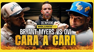 Bryant Myers y Ovi CARA A CARA antes de la pelea: "TE VOY A NOQUEAR/ INVITAN A ANUEL A PELEAR