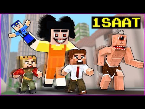 SQUİD GAME ŞEHİR SALDIRISI FİLMİ! 😱 - Minecraft