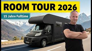 15 JAHRE FULLTIME IM WOHNMOBIL - mehr Autarkie geht nicht! Room Tour 2026