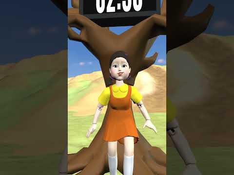 Squid Game 3 ( 오징어 게임 3): Red Light Green Light Challenge | Who is Hide Well ? | Scary Teacher 3D