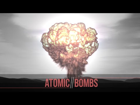 Atomic Bombs / Nuclear Weapons - How they work! What they do! (Animation)