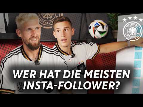 "Die größte Naschkatze im DFB-Team?" 🍫 | Andrich & Schlotterbeck beim DFB Spieler-Ranking