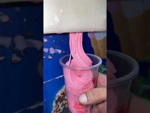 Simple strawberry ice cream for shake #punjabisong #foryou #viralvideo #streetfood #streetfood #icec