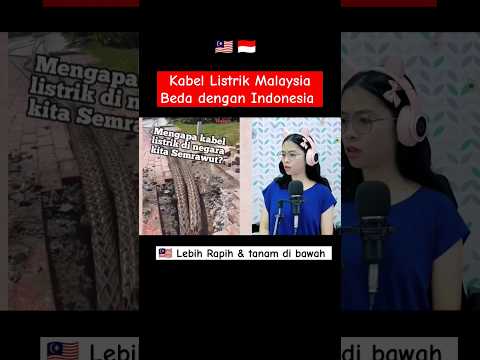 MALAYSIA TAK SAMA MACAM INDONESIA HAL KABEL LISTRIK #shorts