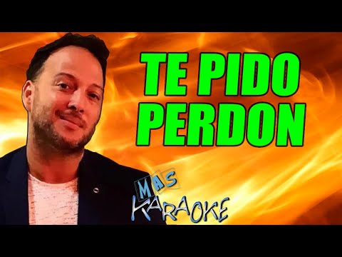 😎 TE PIDO PERDON 🟢 Banda XXI 🎤 MAS KARAOKE #cuarteto