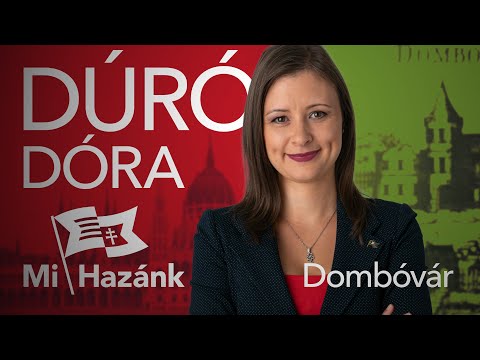 Dúró Dórát indítja a Mi Hazánk az időközi országgyűlési választáson Tolna vármegyében!