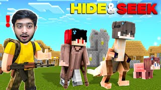 Minecraft Hide & Seek, But the Seeker Can CHEAT!