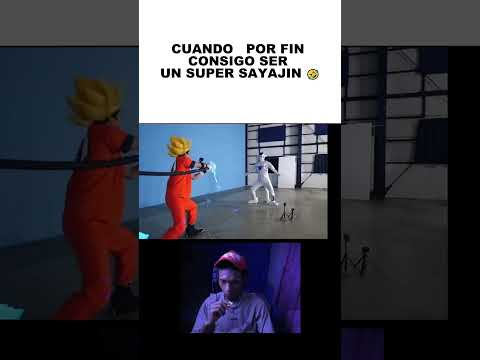 cuando por fin logro ser un super sayajin 🤣 #goku #dragonball #dragonballz #dbz #goku #sayajin