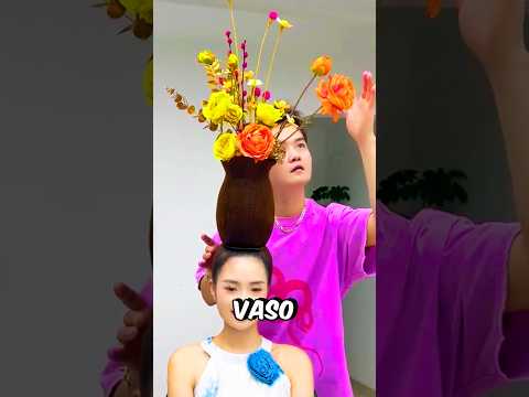 Ela Fez Um PENTEADO Maluco! #curiosidades #incrível #bizarro