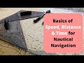 Nautical Navigation and Speed Calculations