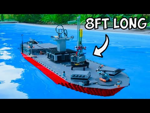 I Built a LEGO Battleship…