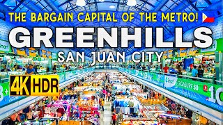 GREENHILLS WALKING TOUR 2025 | The Bargain Capital Of Metro Manila | San Juan City | Philippines 🇵🇭 