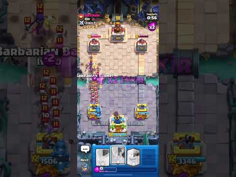 How to properly use a lumber loom deck in Clash Royal Royale