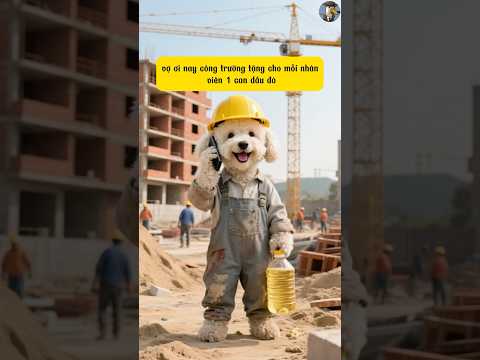 Mẹ mimi trổ tài nấu ăn #ai #shorts #cute #dog #poodle