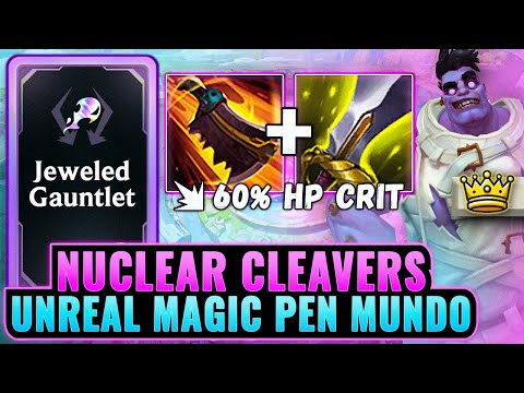 Magic Pen Mundo: Deletíng People with Critting Cleavers - OP Strategy | League Arena Gameplay