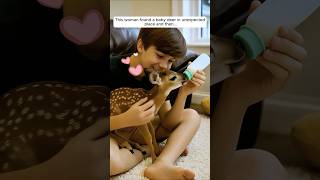 This woman found a baby deer in unexpected place and then...