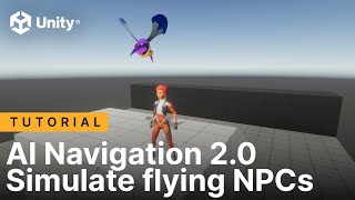 AI Navigation 2.0 - Simulate flying NPCs