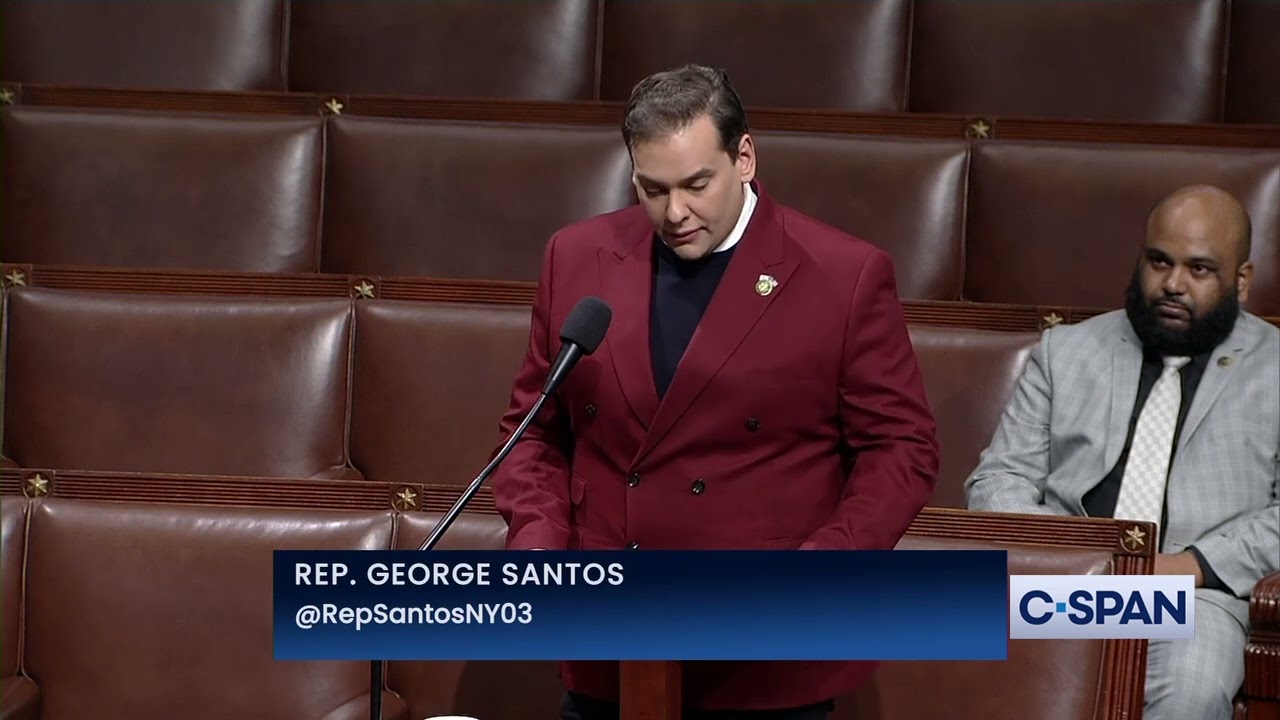 Rep. George Santos (R-NY): “I will not be resigning.”