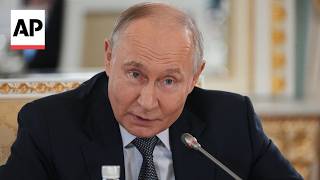 YouTube video thumbnail: Putin Asks for Proof of Claims of Russian Illegal Activity in Europe