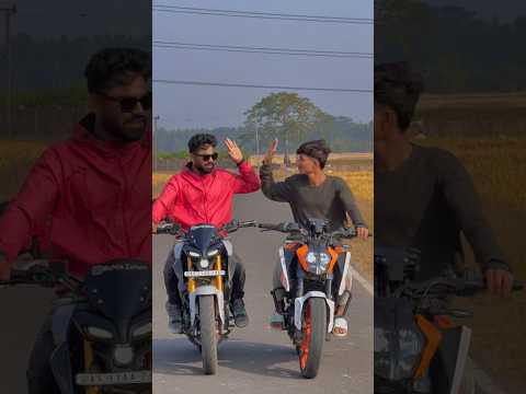 Mere Dono Bike ko Ride pe Jana Hai ❤️🩹#shorts #ytshorts #ktm