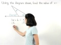 Exterior Angle Theorem and Solving Equations