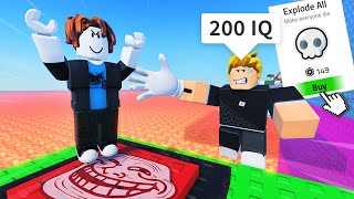 ROBLOX Troll IQ Tower 2 - Funny Moments & Trolling (MEMES)